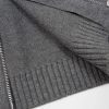 CHROME HEARTS パーカー グレー レザークロスパッチ