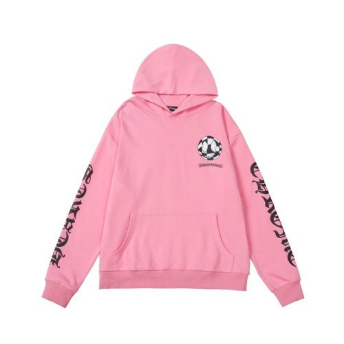 CHROME HEARTS パーカー ピンク チェッカー