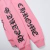 CHROME HEARTS パーカー ピンク チェッカー