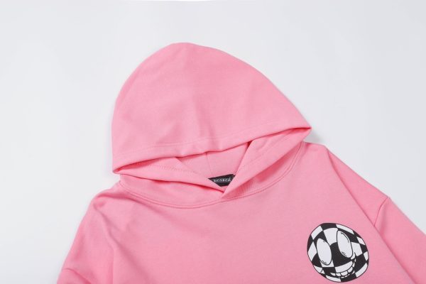 CHROME HEARTS パーカー ピンク チェッカー