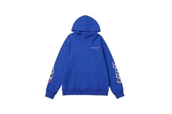 13434625006547026 CHROME HEARTS パーカー ブルー クロスロゴ