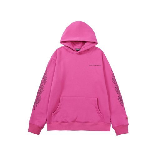 CHROME HEARTS パーカー ピンク スパイダーウェブ