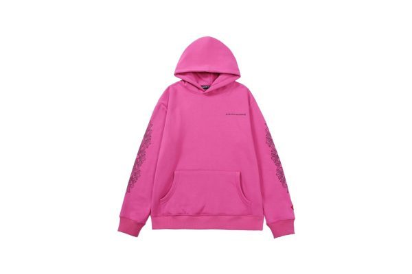 CHROME HEARTS パーカー ピンク スパイダーウェブ