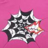 CHROME HEARTS パーカー ピンク スパイダーウェブ
