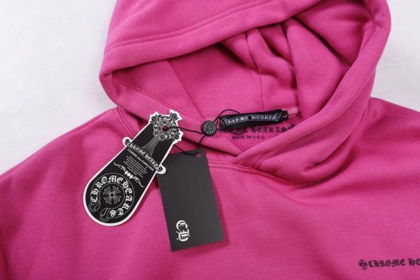 CHROME HEARTS パーカー ピンク スパイダーウェブ