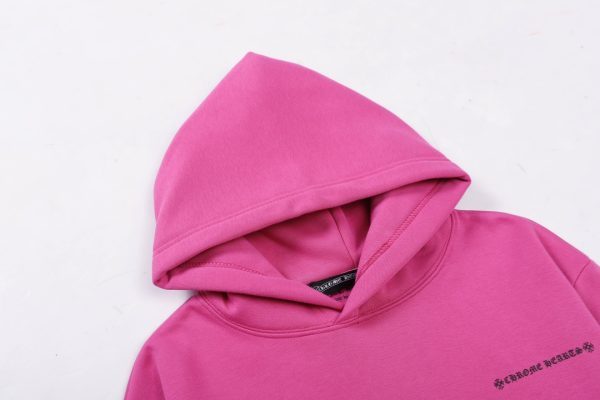 CHROME HEARTS パーカー ピンク スパイダーウェブ