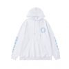 CHROME HEARTS パーカー ホワイト ダブルクロス