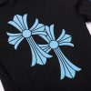 CHROME HEARTS パーカー ホワイト ダブルクロス