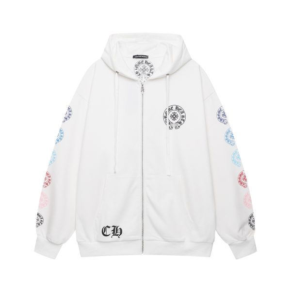 CHROME HEARTS パーカー ブラック ダガージップ