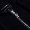 CHROME HEARTS パーカー ブラック ダガージップ
