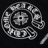 CHROME HEARTS パーカー ブラック ダガージップ