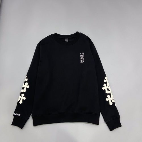 CHROME HEARTS ラウンドネックパーカー 黑