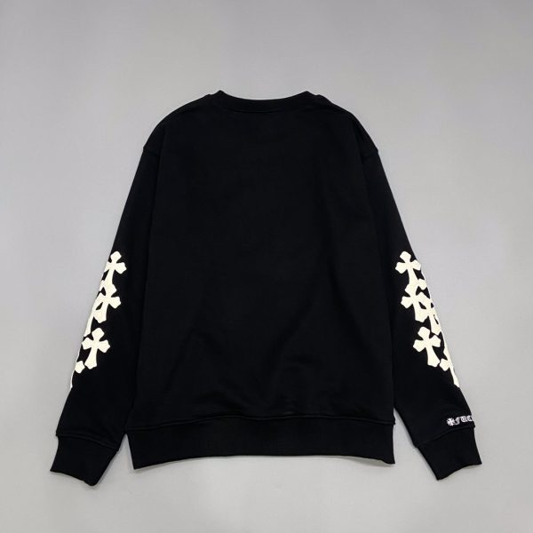 CHROME HEARTS ラウンドネックパーカー 黑