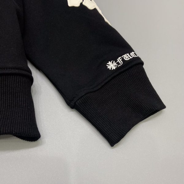 CHROME HEARTS ラウンドネックパーカー 黑