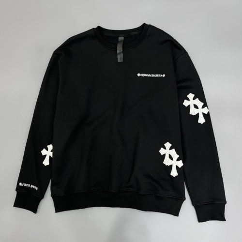 CHROME HEARTS ラウンドネックパーカー 黑