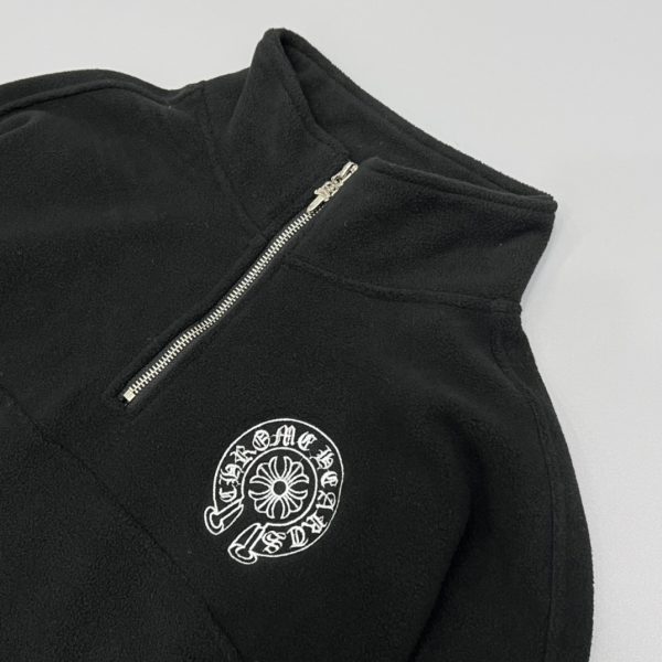 CHROME HEARTS ラウンドネックパーカー 黑
