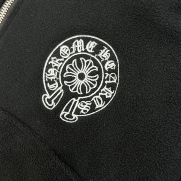 CHROME HEARTS ラウンドネックパーカー 黑