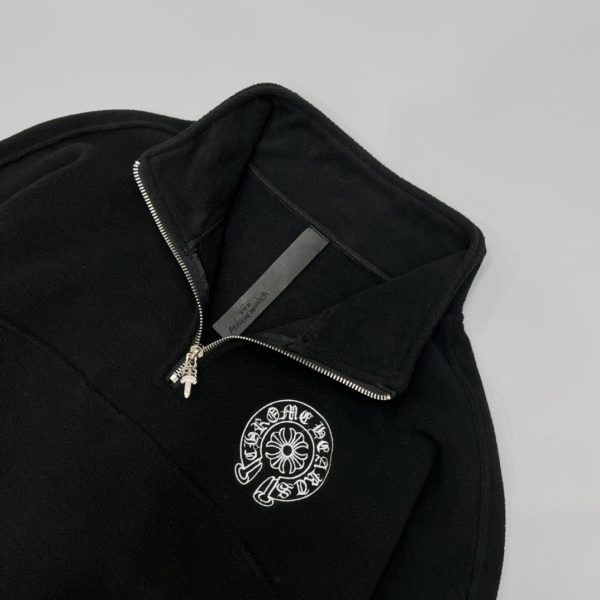 CHROME HEARTS ラウンドネックパーカー 黑