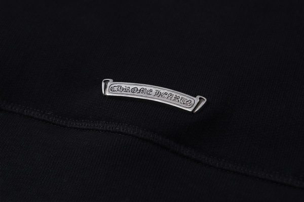 CHROME HEARTS ハーフジップパーカー 黑