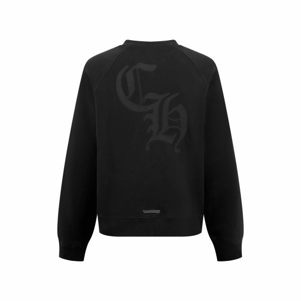 CHROME HEARTS ラウンドネックパーカー 黑