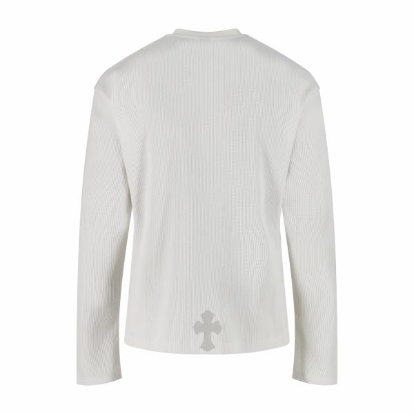 CHROME HEARTS ヘンリーネックシャツ 白