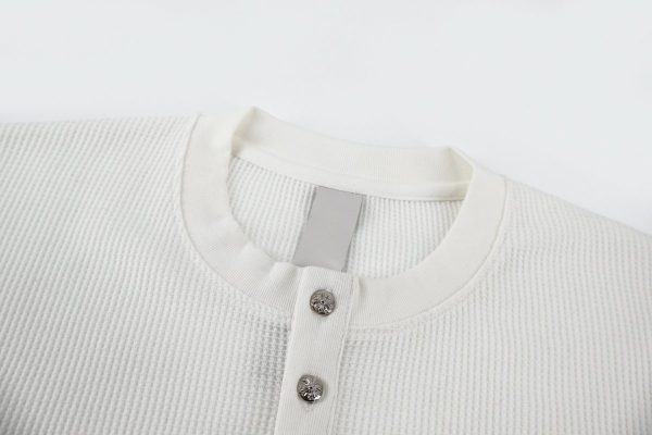 CHROME HEARTS ヘンリーネックシャツ 白
