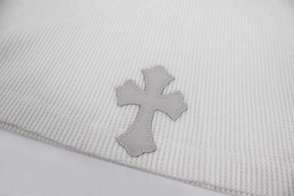 CHROME HEARTS ヘンリーネックシャツ 白