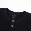 CHROME HEARTS ヘンリーネックシャツ 黑