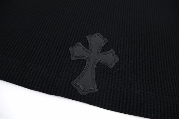 CHROME HEARTS ヘンリーネックシャツ 黑