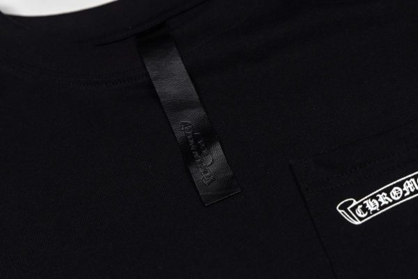 13434630711851572 CHROME HEARTS ラウンドネックパーカー 黑