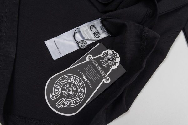 13434630725561184 CHROME HEARTS ラウンドネックパーカー 黑