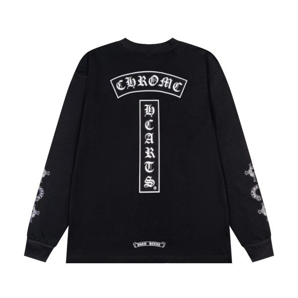 CHROME HEARTS ラウンドネックパーカー 黑