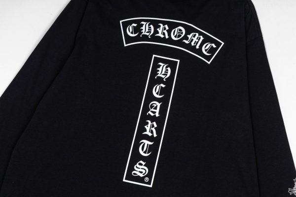CHROME HEARTS ラウンドネックパーカー 黑