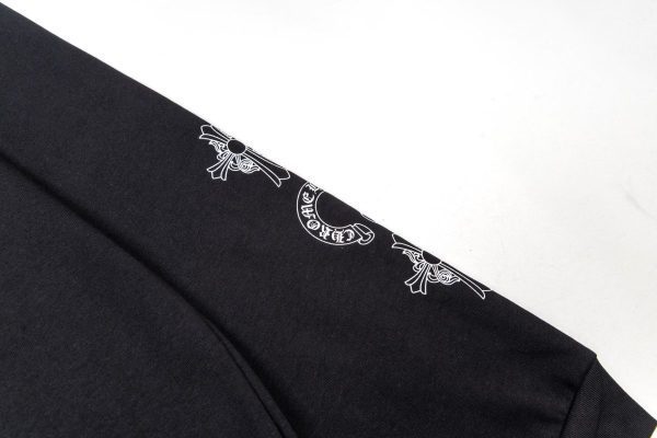 CHROME HEARTS ラウンドネックパーカー 黑