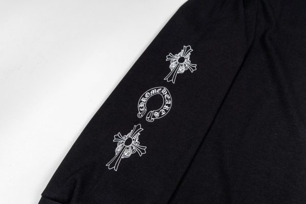 CHROME HEARTS ラウンドネックパーカー 黑