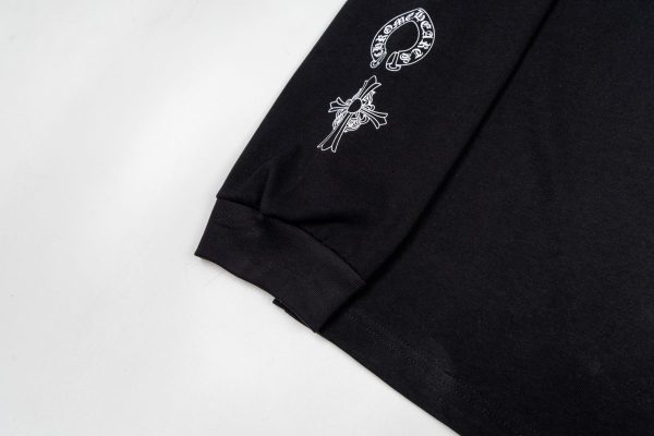 CHROME HEARTS ラウンドネックパーカー 黑