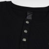 CHROME HEARTS ヘンリーネックシャツ 黑