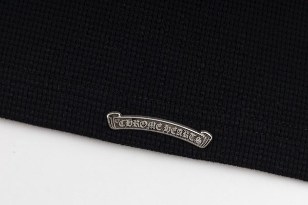 CHROME HEARTS ヘンリーネックシャツ 黑