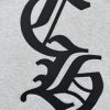 CHROME HEARTS ラウンドネックパーカー 浅灰