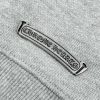 CHROME HEARTS ラウンドネックパーカー 浅灰