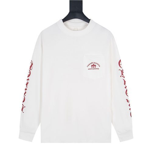 CHROME HEARTS ラウンドネックパーカー 白