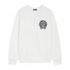 CHROME HEARTS ラウンドネックパーカー 白