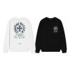 CHROME HEARTS ラウンドネックパーカー 黑