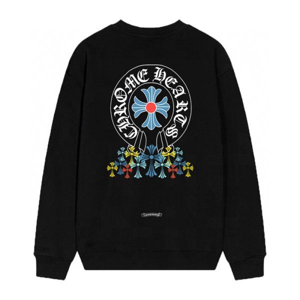 CHROME HEARTS ラウンドネックパーカー 黑