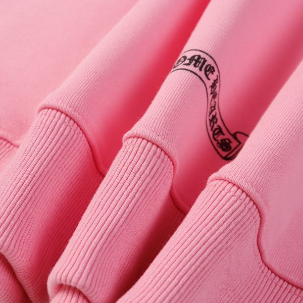 CHROME HEARTS ラウンドネックパーカー 粉