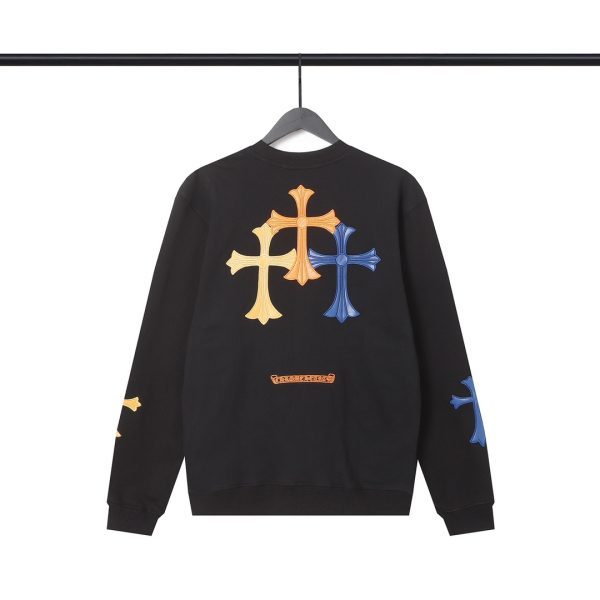 CHROME HEARTS ラウンドネックパーカー 黑