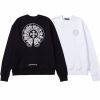 13434630940914851 CHROME HEARTS ラウンドネックパーカー 黑白