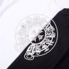 13434630946085078 CHROME HEARTS ラウンドネックパーカー 黑白