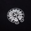 13434630949712513 CHROME HEARTS ラウンドネックパーカー 黑白