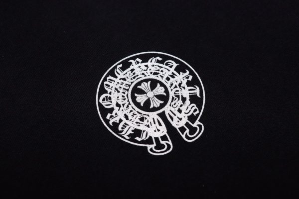 13434630949712513 CHROME HEARTS ラウンドネックパーカー 黑白